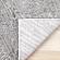 Hayden Grey Cream Distressed Brushstrokes Rug by Kalora