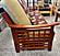 Solace Mahogany Hardwood Futon Frame by Prestige