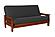 Tango Mahogany Hardwood Futon Frame by Prestige