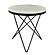 Haley Side Table Black Base by Moe's Home Collection