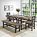 Rustic Solid Wood Dining Chair (Set of 2) by Innovations