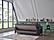 Austin Beatto Anthracite 3 Seat Sleeper Sofa by Bellona