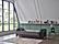 Austin Beatto Anthracite 3 Seat Sleeper Sofa by Bellona