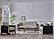 Dublin Boss Cream Armchair by Bellona
