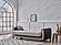 Dublin Boss Cream 3 Seat Sleeper Sofa by Bellona