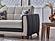 Dublin Boss Cream 3 Seat Sleeper Sofa by Bellona