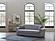 Elita S Koopsi Light Gray 3 Seat Sleeper Sofa by Bellona