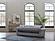Elita S Koopsi Light Gray 3 Seat Sleeper Sofa by Bellona