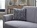Elita S Koopsi Light Gray 3 Seat Sleeper Sofa by Bellona