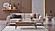 Pandora 3 Seat Sleeper Sofa Fox Cream by Bellona