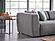 Picasso Oscar Gray 5 Pieces Sectional by Bellona