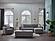 Vision Koopsi Gray Ottoman by Bellona