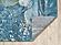 Illusions Teal Stone Area Rug by KAS Rugs