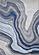 Illusions Blue/Grey Marble Area Rug by KAS Rugs