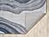 Illusions Blue/Grey Marble Area Rug by KAS Rugs