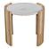 Dala Side Table White by Moe's Home Collection