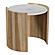 Dala Side Table White by Moe's Home Collection