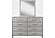 Eloquence Gray Mirror by Jofran Furniture