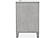Eloquence Gray Nightstand by Jofran Furniture