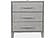 Eloquence Gray Nightstand by Jofran Furniture