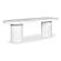 Eris Outdoor Dining Table White by Moe's Home Collection