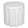 Eris Outdoor Accent Table White by Moe's Home Collection