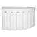 Eris Outdoor Coffee Table White by Moe's Home Collection