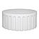 Eris Outdoor Coffee Table White by Moe's Home Collection