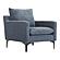 Paris Armchair Blue by Moe's Home Collection