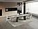 RH 888 Matte Ceramic Top Extension Dining Table by J&M Furniture