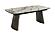 RH 888 Matte Ceramic Top Extension Dining Table by J&M Furniture
