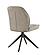 RH 3116 Swivel Dining Chair in Beige by J&M Furniture