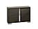 Alice Matte Gray Nightstand Left by J&M Furniture