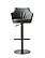 K C218A-53 Charcoal Barstool by J&M Furniture