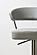 K C218A-930 Grey Barstool by J&M Furniture