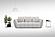Lennox Off White Chenille Fabric Loveseat by J&M Furniture