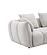 Lennox Off White Chenille Fabric Sofa by J&M Furniture
