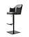 K C418A-58 Charcoal Barstool by J&M Furniture
