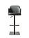 K C418A-58 Charcoal Barstool by J&M Furniture