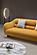 HF5009 Fabric Sofa in Yellow by J&M Furniture