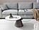Eclipse Modern Glass Top Coffee Table by J&M Furniture