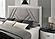 Onyx Modern Bedroom Set in Light Grey by J&M Furniture