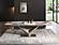 Pandora Marble Table Top Extension Dining Table by J&M Furniture
