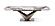 Pandora Marble Table Top Extension Dining Table by J&M Furniture