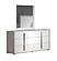 Ada Premium Bedroom Set in Matte White by J&M Furniture