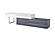 CE Hudson TV Base in Grey & White by J&M Furniture