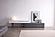 CE Hudson TV Base in Grey & White by J&M Furniture