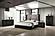Rosette Bedroom Set in Black by J&M Furniture