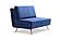 Julius Double Sofa Bed in Blue by J&M Furniture