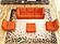 Lego 6 Pc Sofa Set in Pumpkin by J&M Furniture